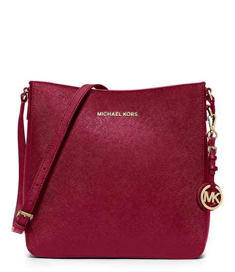 michael kors jet set travel mit silbernen schriftzug|Jet Set Travel Large Signature Logo Messenger Bag .